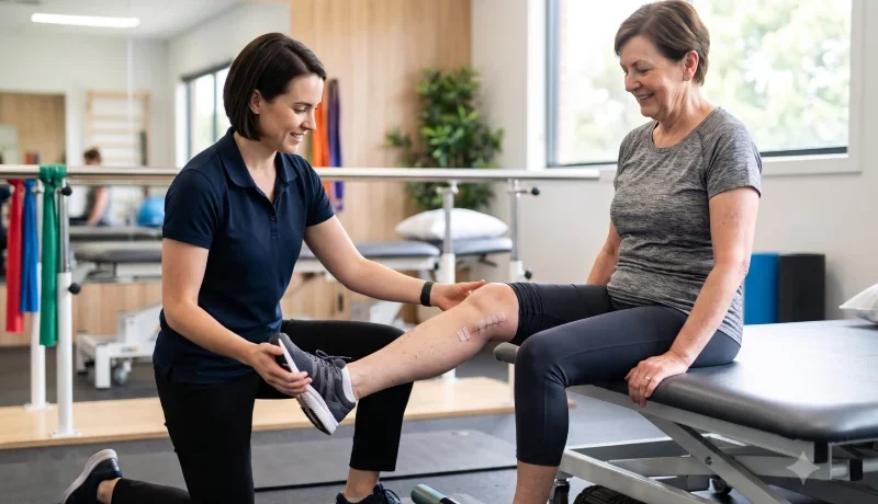 Physiotherapy After Total Knee Replacement Physiotherapy After Total Knee Replacement