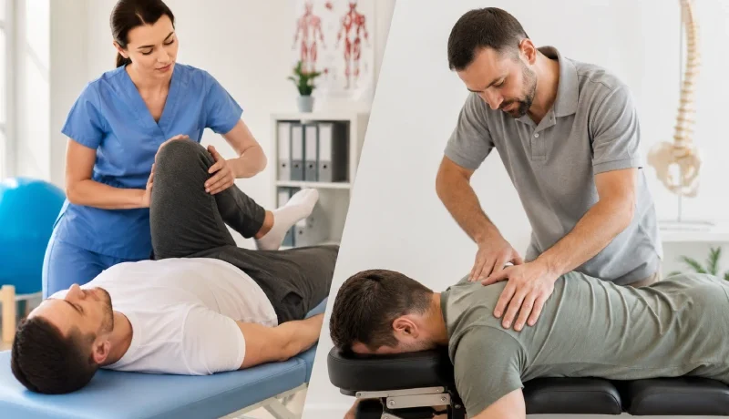 Physiotherapy Vs. Chiropractic Physiotherapy Vs. Chiropractic